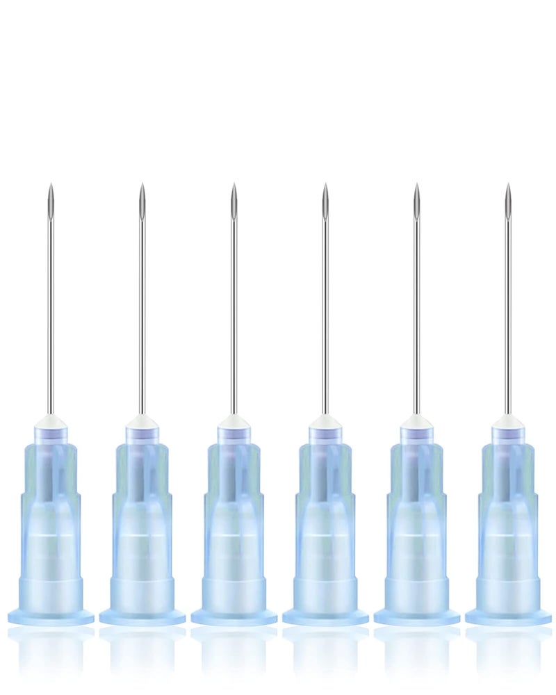 GODCREAT 100Pack 23G 1 Inch Needles for Lab Measuring Refilling Inks, Plant and Crafts, Individually Packaged Dispensing Needle Accessories - Image 1